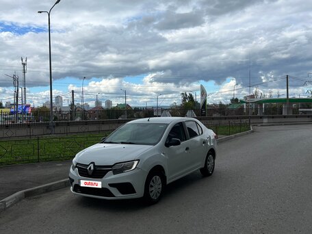 2019 Renault Logan II Рестайлинг, белый, 375000 рублей, вид 4