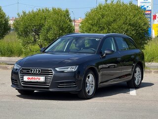 2017 Audi A4 V (B9), синий, 2000000 рублей, вид 1