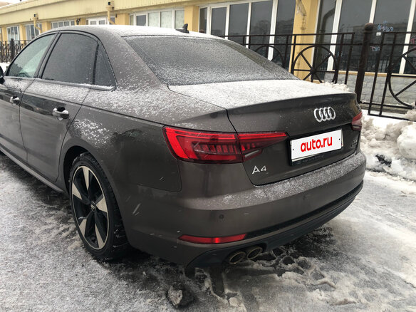 2017 Audi A4 V (B9), коричневый, 2190000 рублей - вид 5
