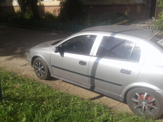 2000 Opel Astra G, серебристый, 300000 рублей, вид 4