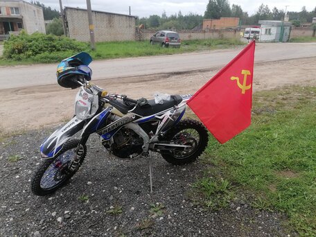 2019 Zuum CR250 CB, синий, 180000 рублей, вид 4