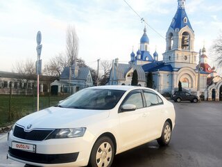 2018 Skoda Rapid I Рестайлинг, белый, 1460000 рублей, вид 1