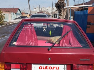 1988 Lada (ВАЗ) 21096, красный, 150000 рублей, вид 4