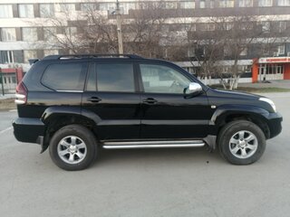 2006 Toyota Land Cruiser Prado 120 Series, чёрный, 1950000 рублей, вид 4