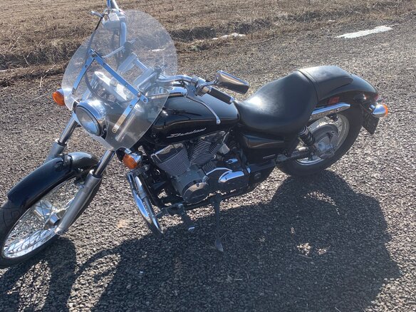 2008 Honda Shadow 750, чёрный, 590000 рублей - вид 8