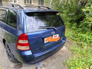 2001 Toyota Corolla Fielder IX (E120, E130), синий, 470000 рублей, вид 3