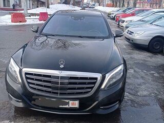 2014 Mercedes-Benz S-Класс 500 VI (W222, C217), чёрный, 4584860 рублей, вид 1