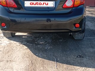 2008 Toyota Corolla AMT X (E140, E150), чёрный, 1300000 рублей, вид 5