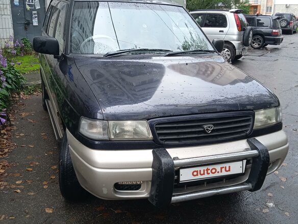 1998 Mazda MPV I (LV), синий, 490000 рублей - вид 3