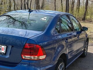 2017 Volkswagen Polo V Рестайлинг, синий, 950000 рублей, вид 5