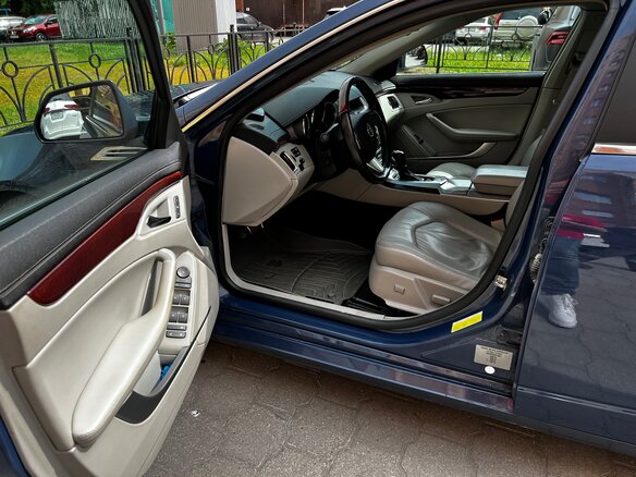 2008 Cadillac CTS II, синий, 1590000 рублей - вид 4