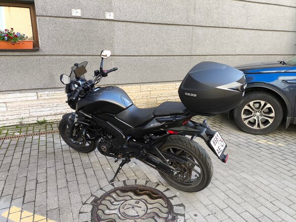 2023 Bajaj Dominar 400, чёрный, 370000 рублей