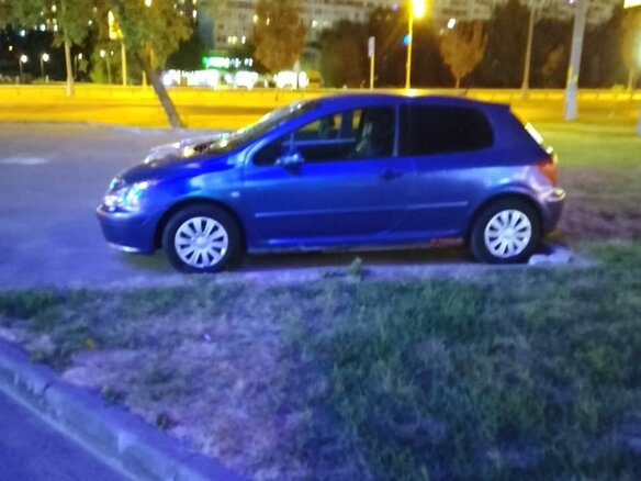 2002 Peugeot 307 I, синий, 290000 рублей - вид 2