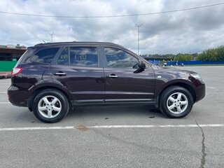 2007 Hyundai Santa Fe II, красный, 880000 рублей, вид 3
