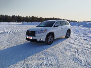 2014 Toyota Highlander III (XU50), белый, 3655000 рублей, вид 3