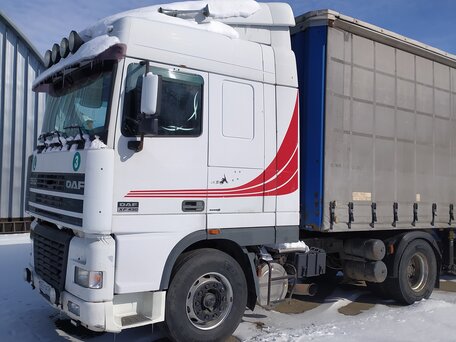 2002 DAF 95XF, белый, 1700000 рублей, вид 3