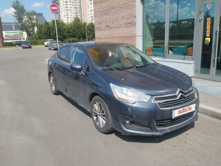 2013 Citroen C4 II, синий, 300000 рублей, вид 2