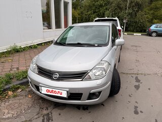 2011 Nissan Tiida I Рестайлинг, серый, 850000 рублей, вид 4