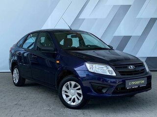2015 Lada (ВАЗ) Granta I, синий, 468000 рублей, вид 3
