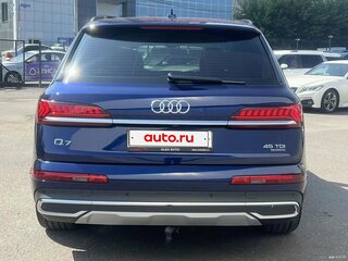 2022 Audi Q7 45 TDI II (4M) Рестайлинг, синий, 6190000 рублей, вид 4
