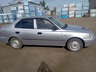 2007 Hyundai Accent ТагАЗ II, серебристый, 320000 рублей, вид 5