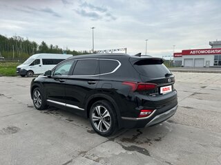 2019 Hyundai Santa Fe IV, чёрный, 3400000 рублей, вид 5