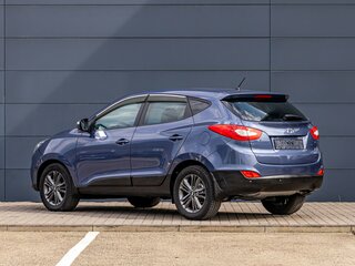 2015 Hyundai ix35 I Рестайлинг, синий, 1495000 рублей, вид 4