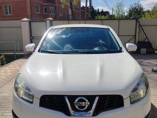 2013 Nissan Qashqai I Рестайлинг, белый, 1110000 рублей, вид 2