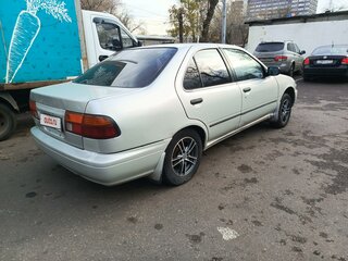 1996 Nissan Sunny B14, серебристый, 215000 рублей, вид 4