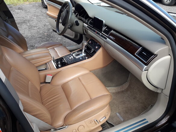 2007 Audi S8 II (D3) Рестайлинг, коричневый - вид 3