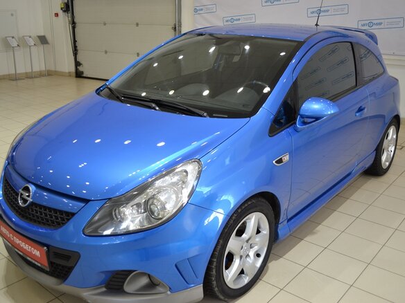 2008 Opel Corsa OPC D, синий