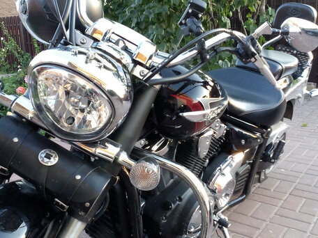 2013 Yamaha XVS1300, чёрный, 1800000 рублей, вид 4