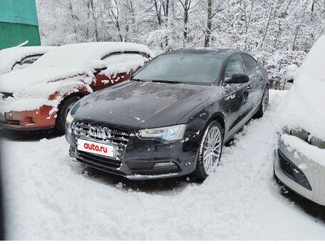 2013 Audi A5 I (8T) Рестайлинг, чёрный, 1800000 рублей, вид 3