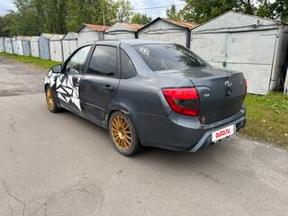 2017 Lada (ВАЗ) Granta I, серебристый, 110000 рублей, вид 4