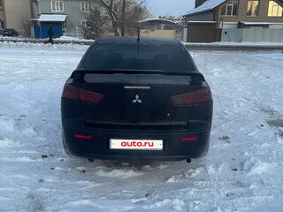 2007 Mitsubishi Lancer X, чёрный, 750000 рублей, вид 3
