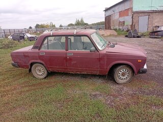 2003 Lada (ВАЗ) 2107, пурпурный, 70000 рублей, вид 4