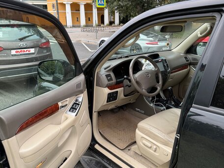 2005 Toyota Land Cruiser Prado 5-speed 120 Series, чёрный, 1600000 рублей, вид 5