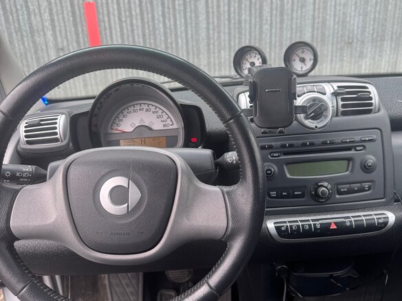 2010 Smart Fortwo II, белый, 800000 рублей - вид 8