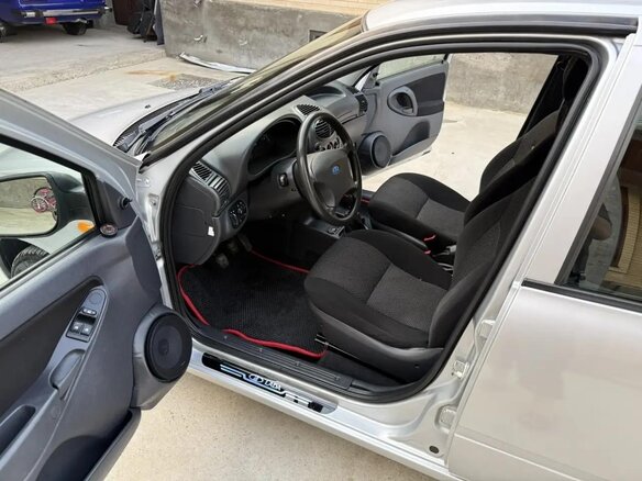 2012 Lada (ВАЗ) Kalina I, серебристый, 380000 рублей - вид 4