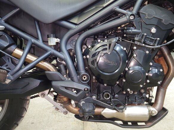 2012 Triumph Tiger 800, белый, 545000 рублей - вид 10