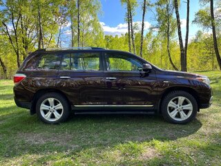 2012 Toyota Highlander II (XU40) Рестайлинг, фиолетовый, 2007307 рублей, вид 4