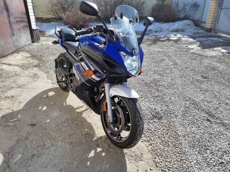2013 Yamaha XJ6 (FZ6R), синий, 650000 рублей, вид 3