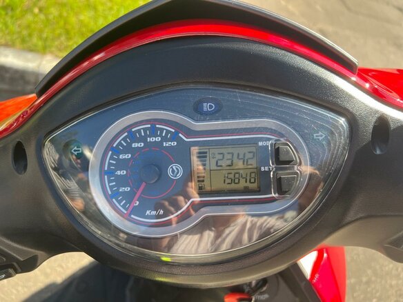 2012 Sym Jet 4 125, красный, 86500 рублей - вид 15