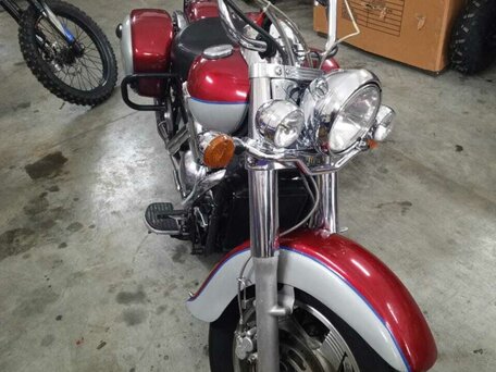 2001 Kawasaki VN1500 Vulcan, красный, 470000 рублей, вид 3
