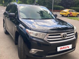 2013 Toyota Highlander II (XU40) Рестайлинг, чёрный, 2180000 рублей, вид 2