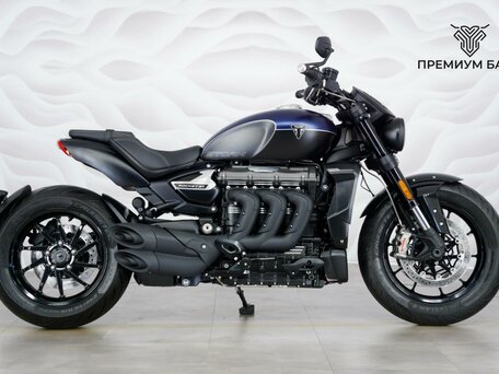 2025 Triumph Rocket 3, синий, 2999000 рублей, вид 1