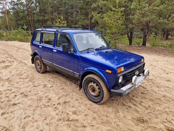 2006 Lada (ВАЗ) 2131 (4x4) I, синий, 330000 рублей - вид 7