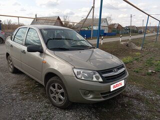 2012 Lada (ВАЗ) Granta I, серый, 495000 рублей, вид 3