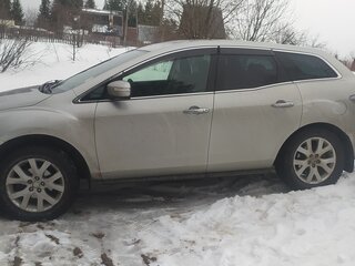 2008 Mazda CX-7 I, серебристый, 1000000 рублей, вид 4