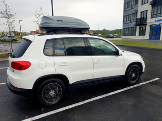 2012 Volkswagen Tiguan I Рестайлинг, белый, 1490000 рублей, вид 3